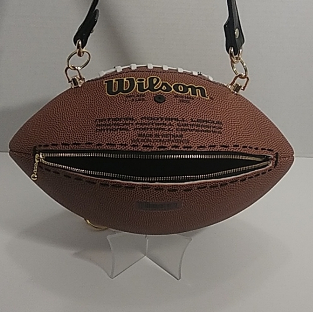 HANDMADE Football Purse (GO BEARS) 🏈 - Picture 15 of 17